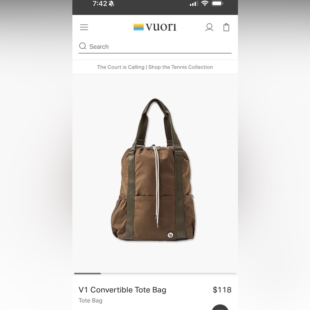 Vuori backpack color army